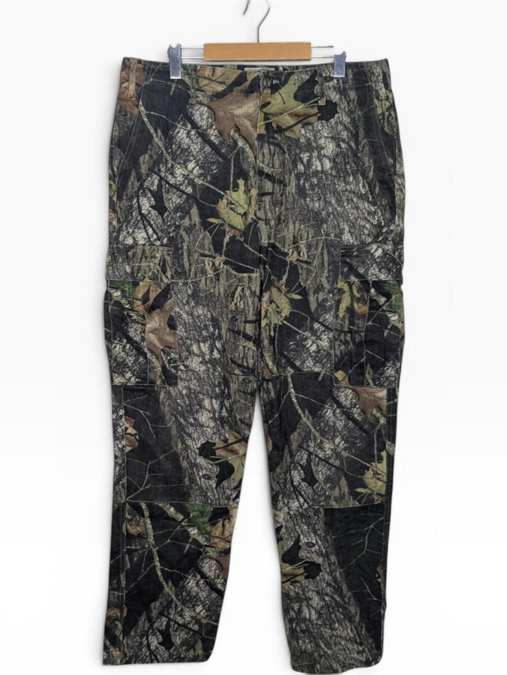 Vintage Mossy Oak Camoflauge Double Knee Cargo Pants Size 36 x 32in Gorpcore